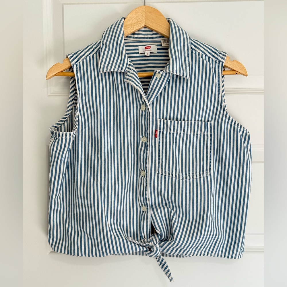 Levi's Rumi Striped Sleeveless Top